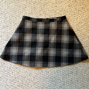 More to Come Madison Mini Skirt in Plaid Large
